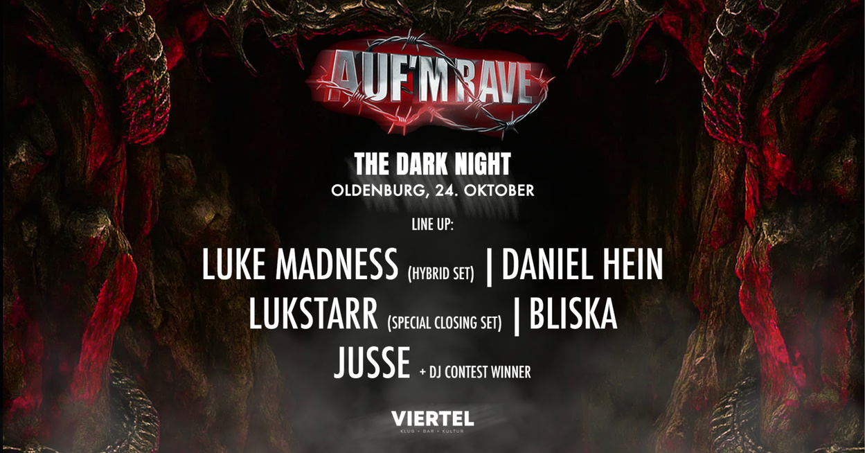 AUF`M RAVE - THE DARK NIGHT