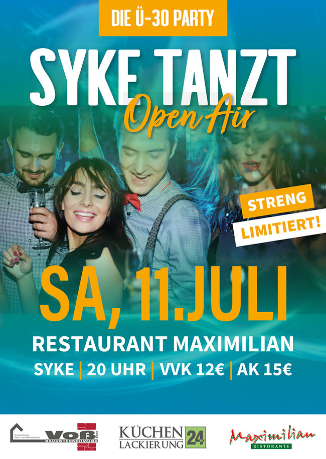 SYKE TANZT - Open Air - die Ü30 Party