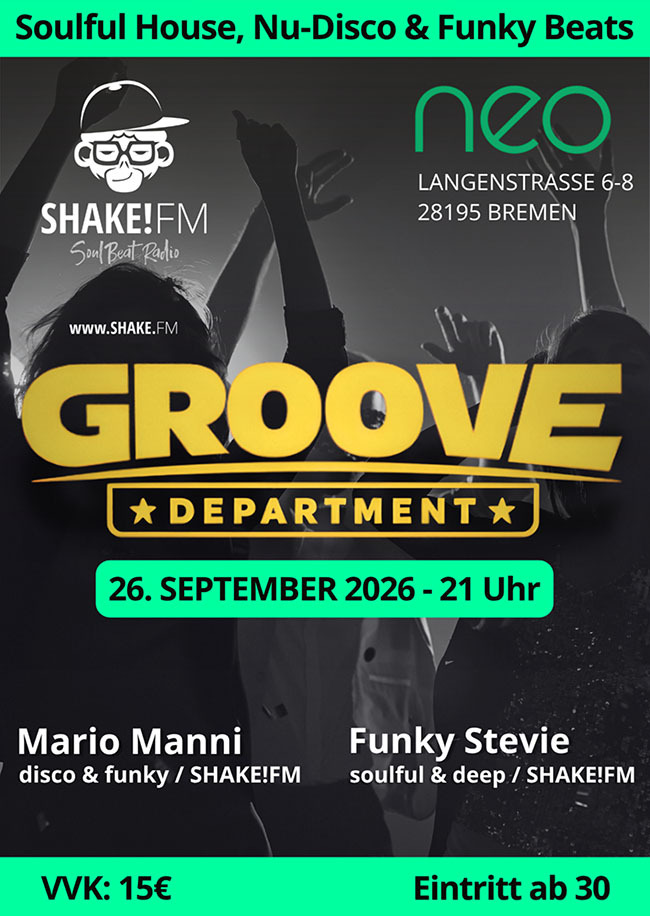 GROOVE DEPARTMENT