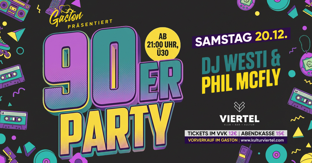 90er Party - Ü30
