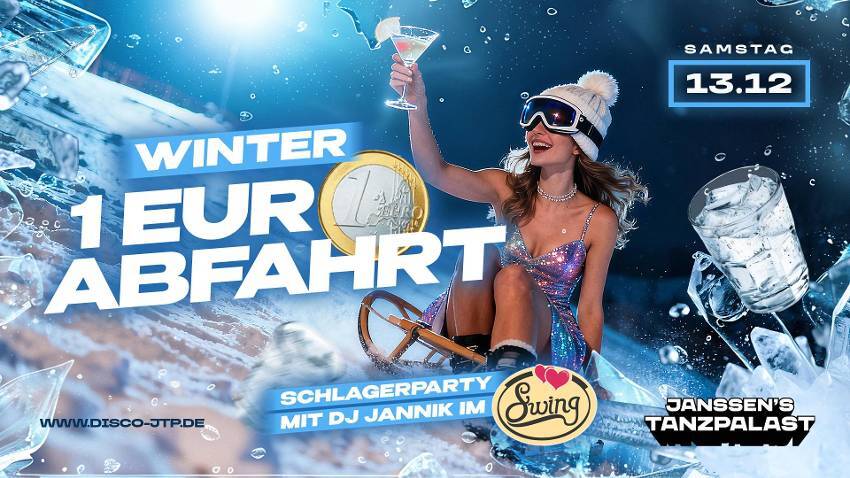 DIE GROSSE 1 EURO ABFAHRT – WINTER EDITION