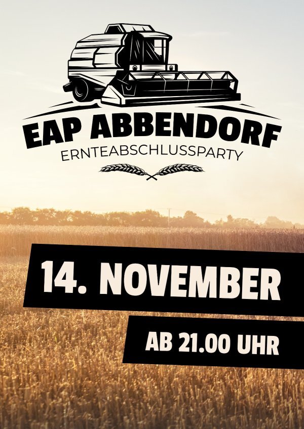 EAP Abbendorf - Ernteabschlussparty