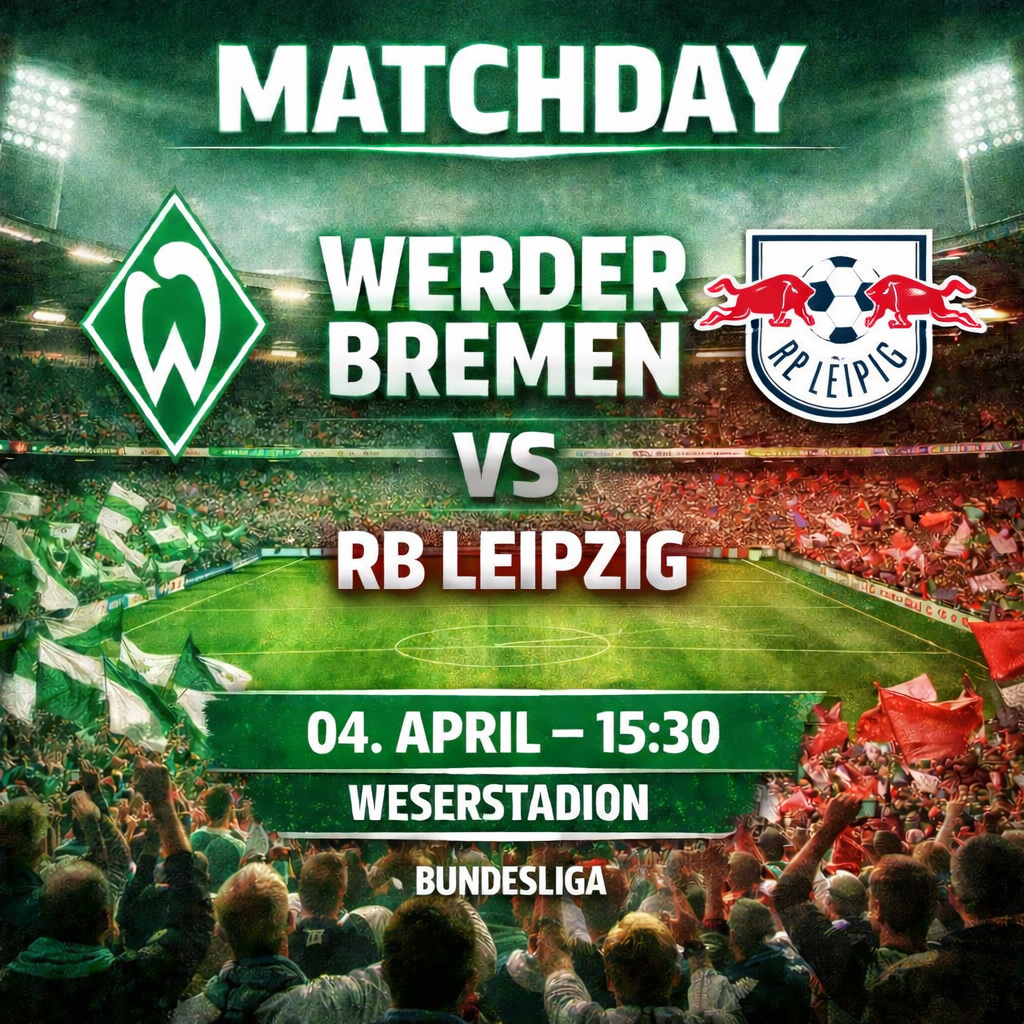 SV Werder Bremen - RB Leipzig