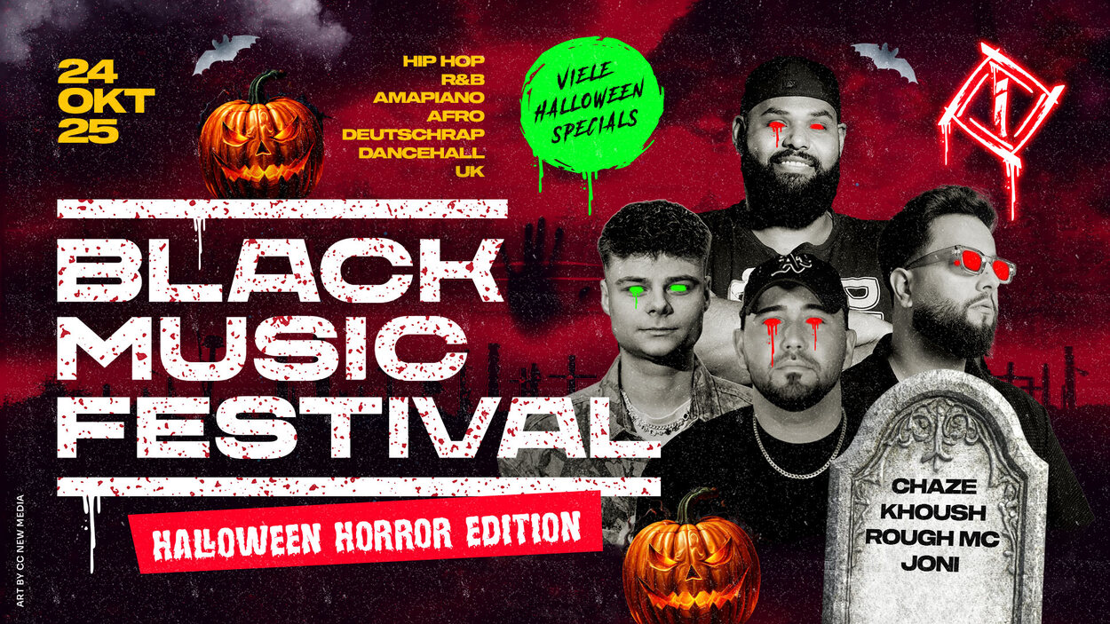 BLACK HALLOWEEN - BLACK MUSIC FESTIVAL