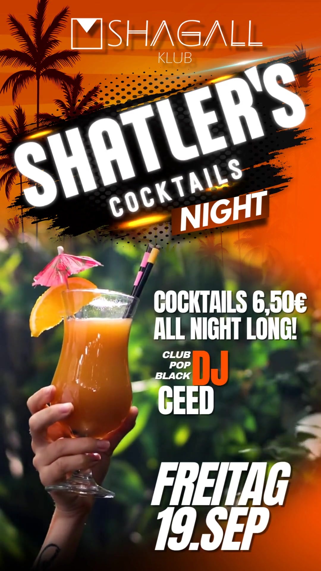 SHATLER'S COCKTAIL NIGHT
