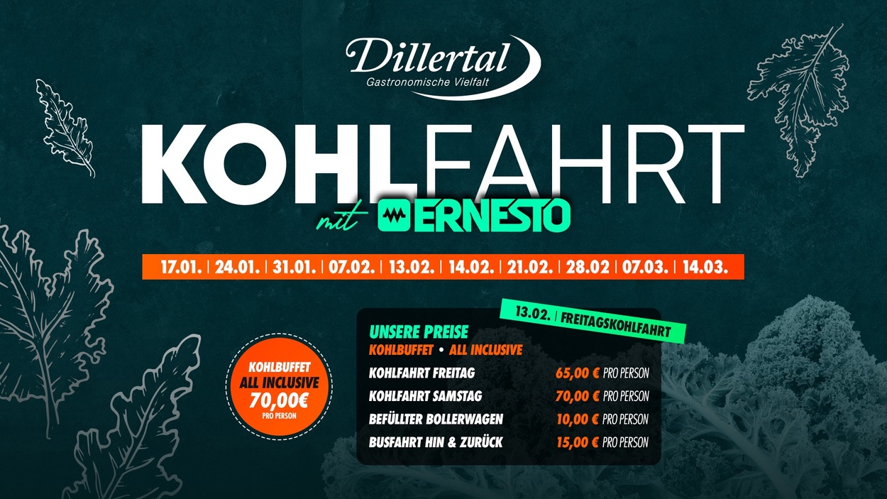 Dillertal - Kohlpartys 2026