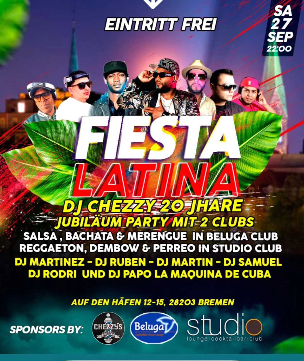 Fiesta Latina - 20 Jahre Chezzy 