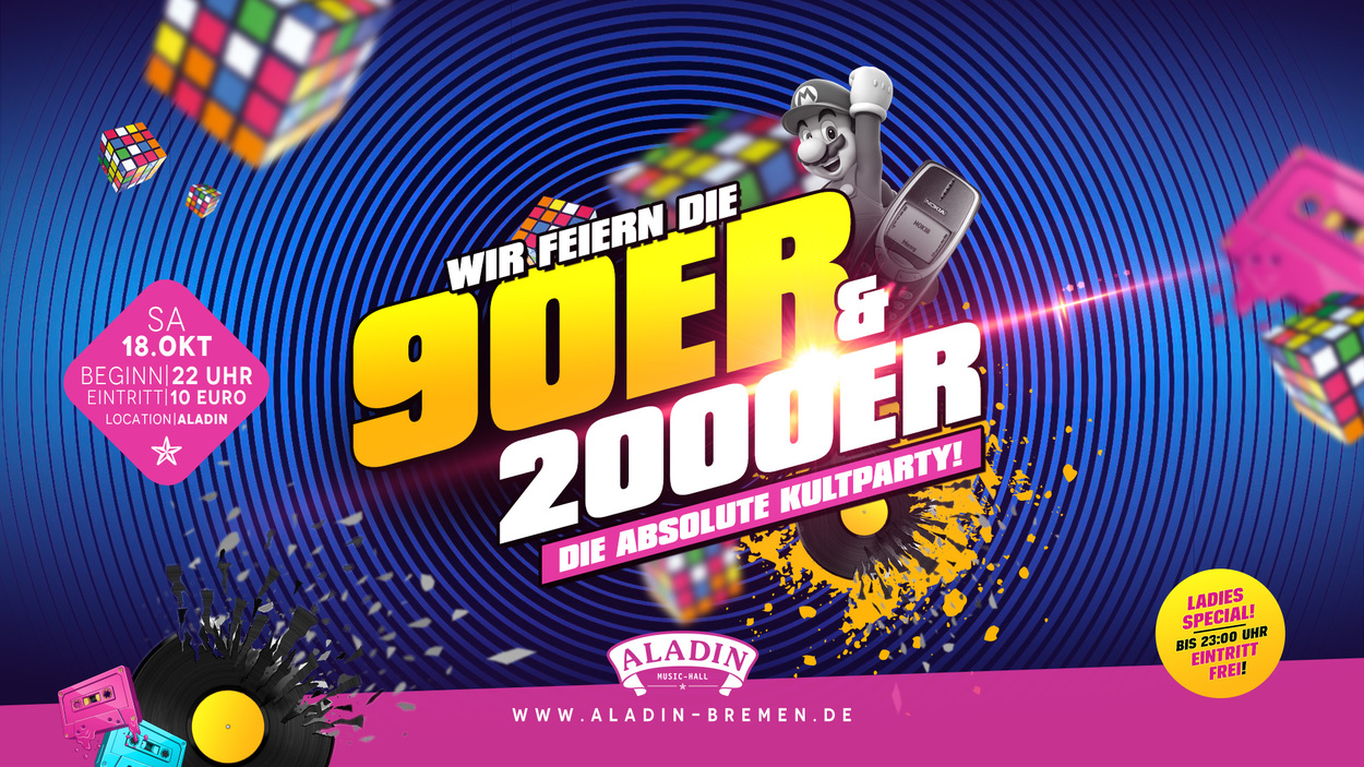Wir FEIERN die 90ER & 2000ER!