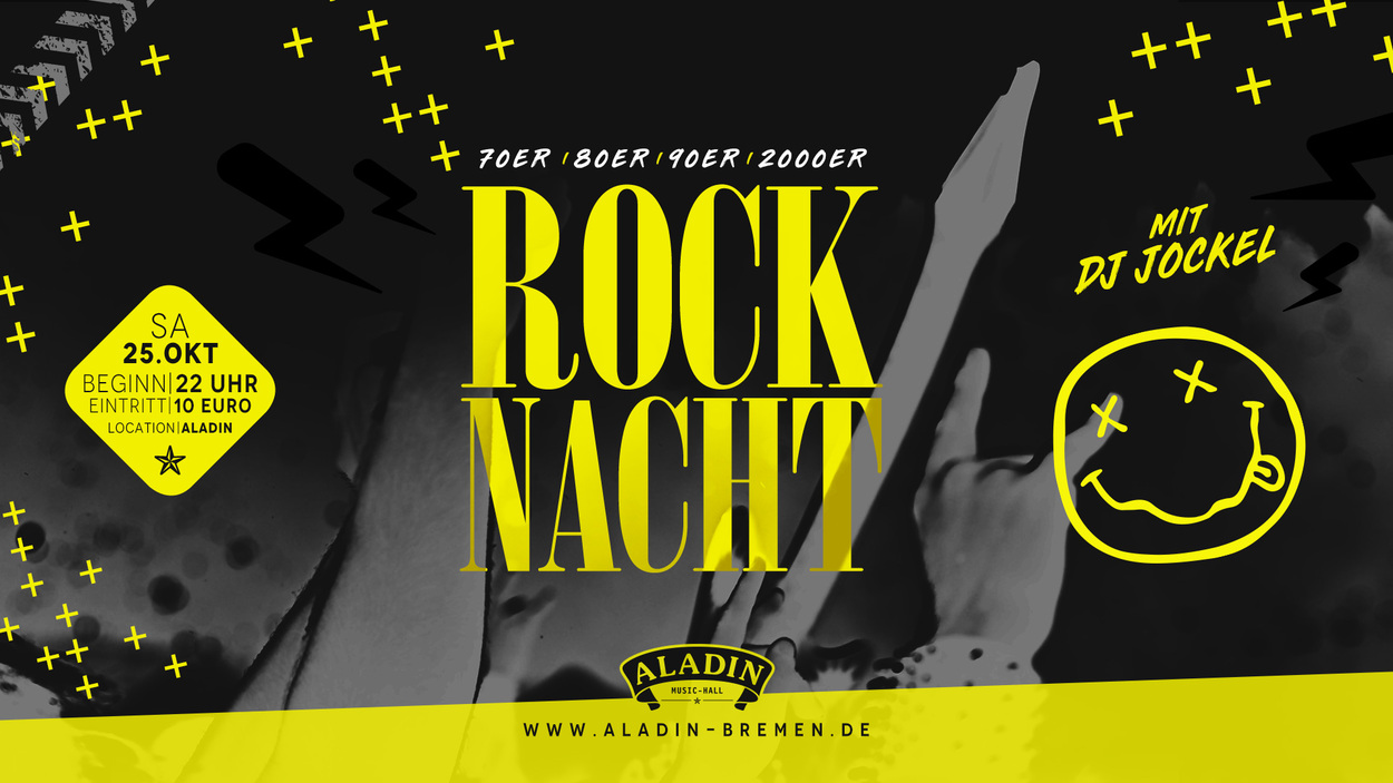 70s I 80s I 90s I 2000s - Rock Nacht - mit Dj Jockel
