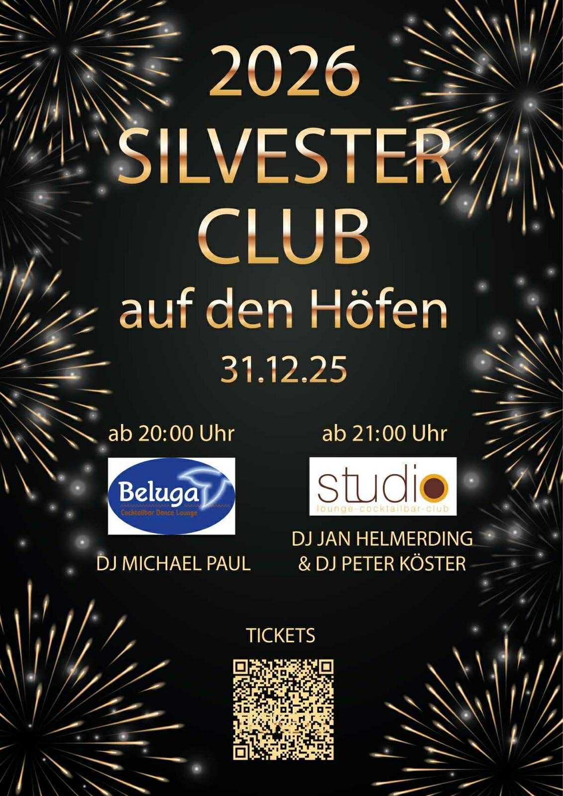 Silvester im Beluga & Studio