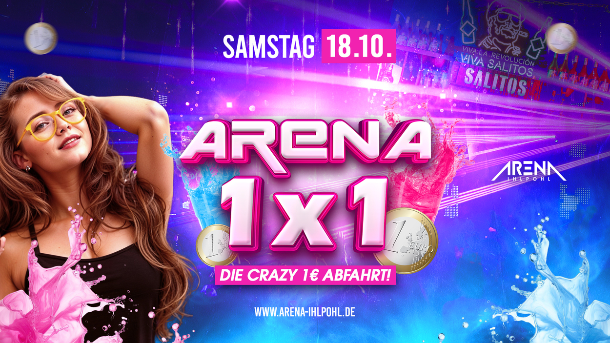 ARENA 1x1 – DIE CRAZY 1€ ABFAHRT!