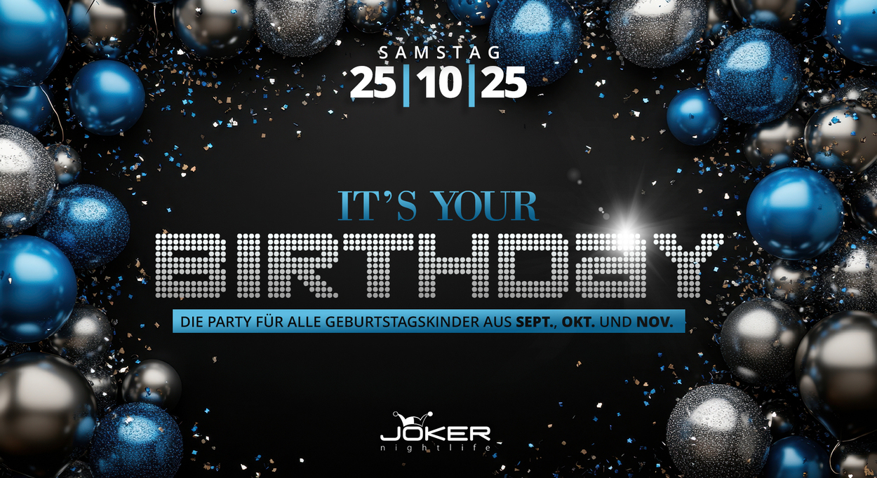 It´s your birthday!