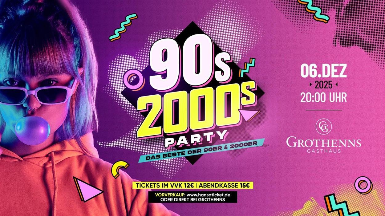 90er 2000er Party