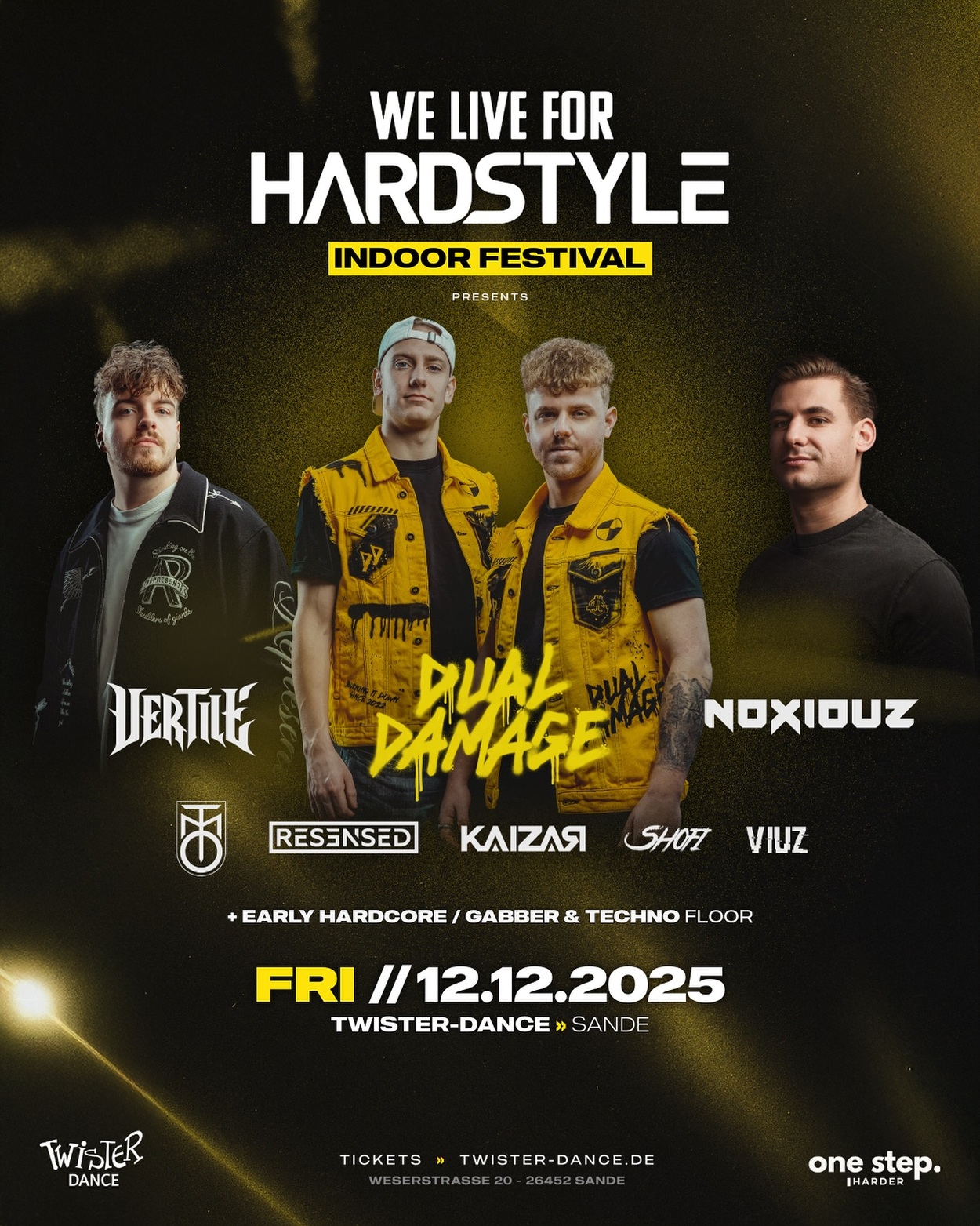 WE LIVE FOR HARDSTYLE