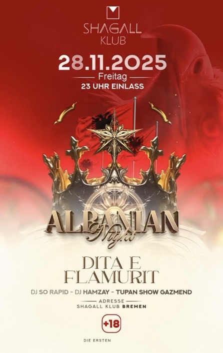 ALBANIAN NIGHT – DITA E FLAMURIT