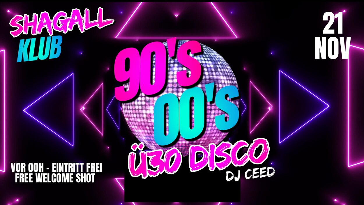 Ü30 - 90's & 00's Party