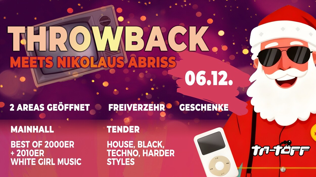 THROWBACK meets Nikolaus Abriss! 16+