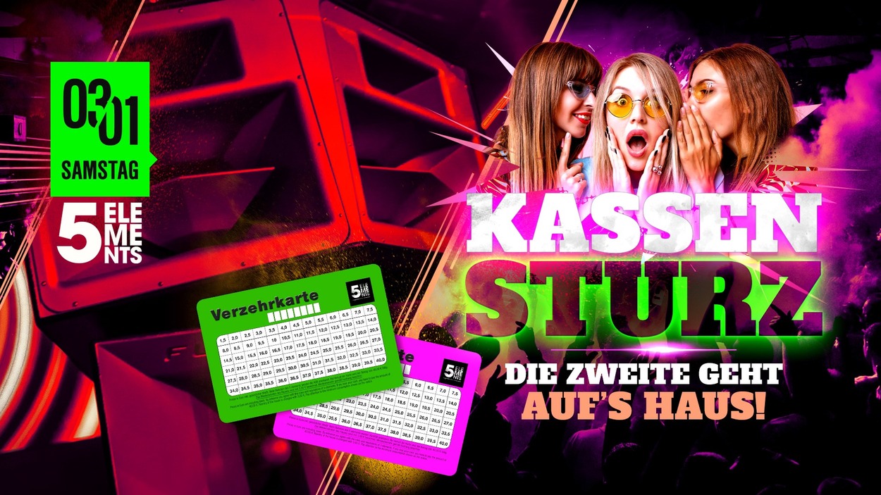 KASSENSTURZ - DIE ZWEITE GEHT AUF'S HAUS 