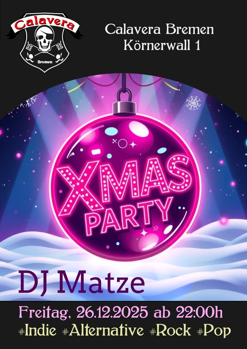 XMAS Party mit DJ Matze 