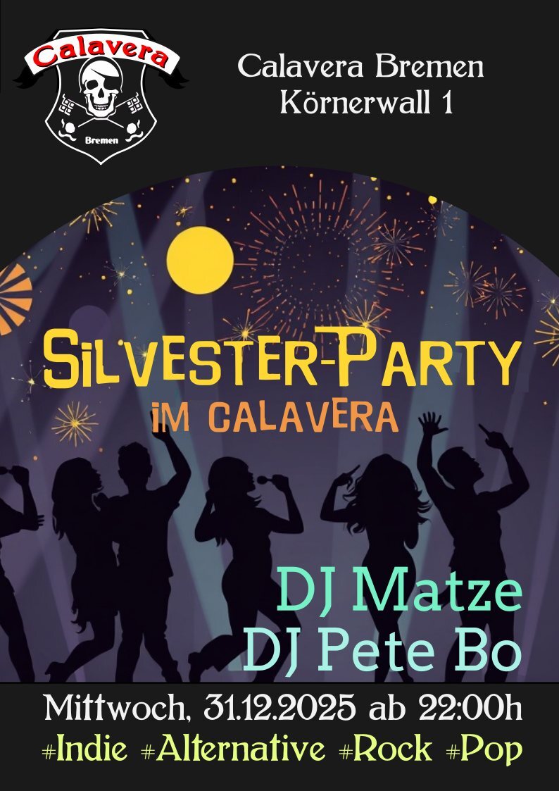 Silvester Party im Calavera