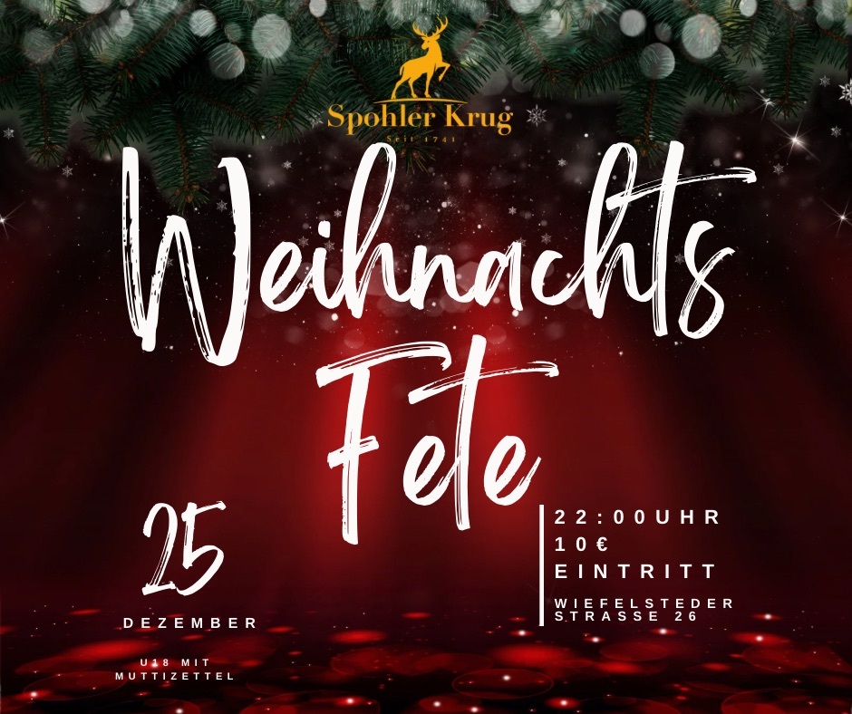Weihnachts Fete