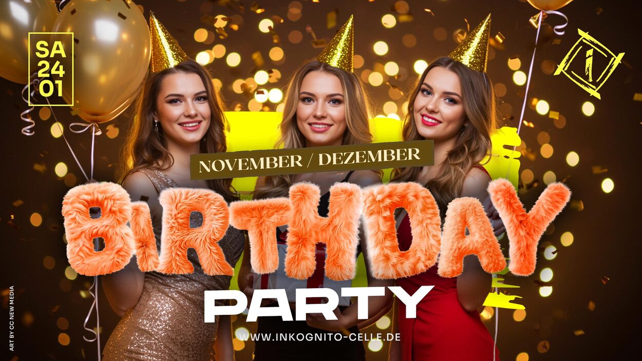 BIRTHDAY PARTY (NOVEMBER & DEZEMBER)