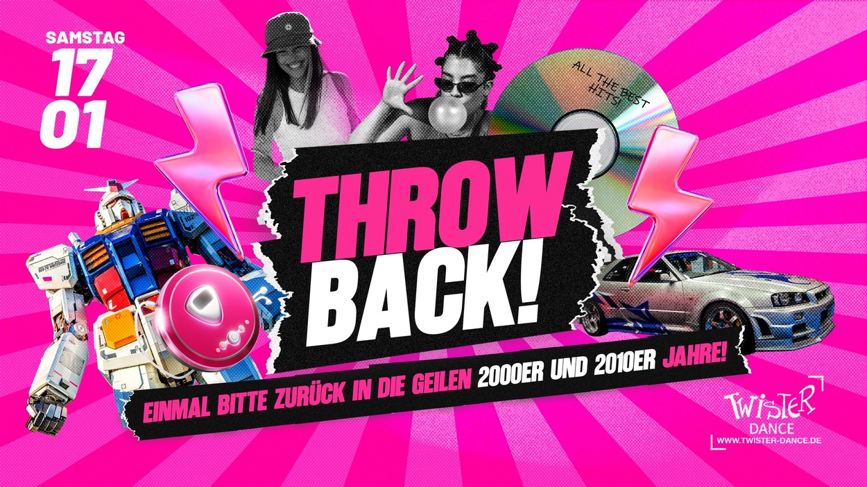 THROWBACK - ZURÜCK IN DIE JAHRE 2000 - 2019!