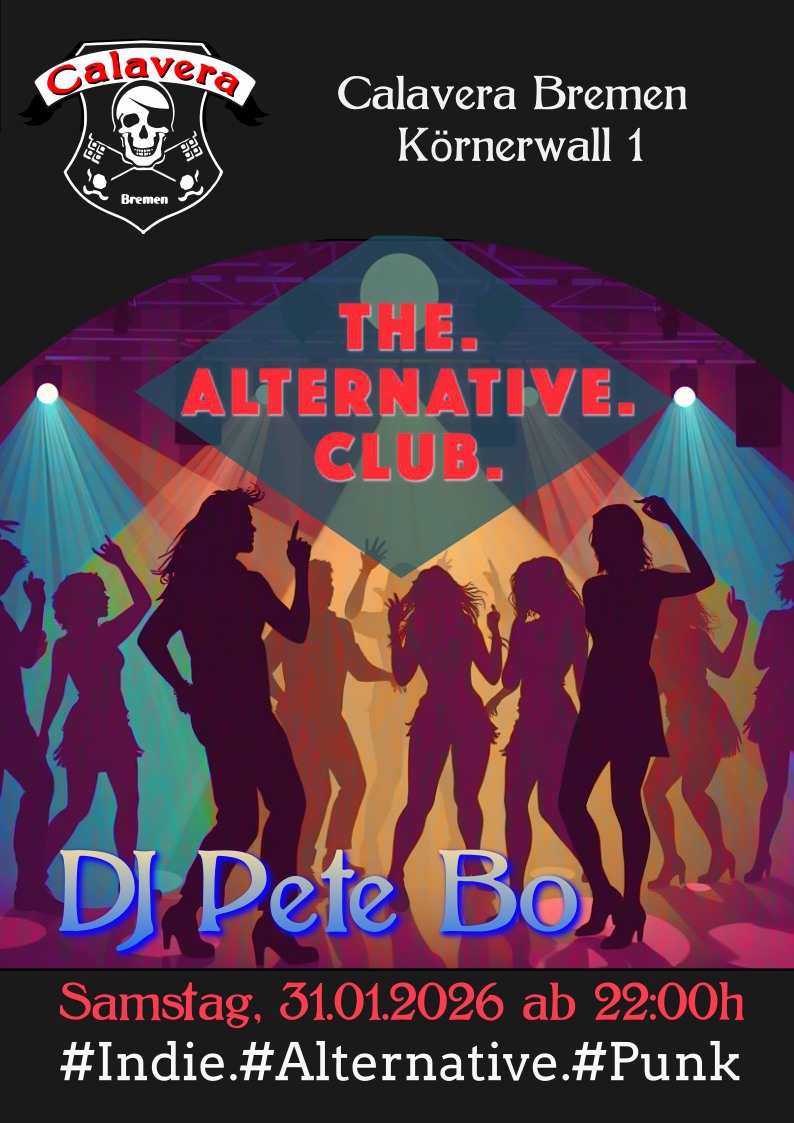 The Alternative Club | DJ Pete Bo | Indie, Alternative, Rock