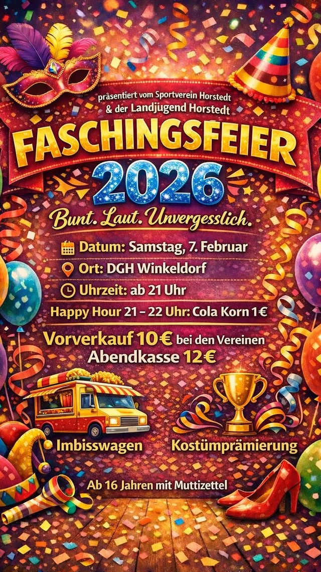 Faschingsfeier 2026