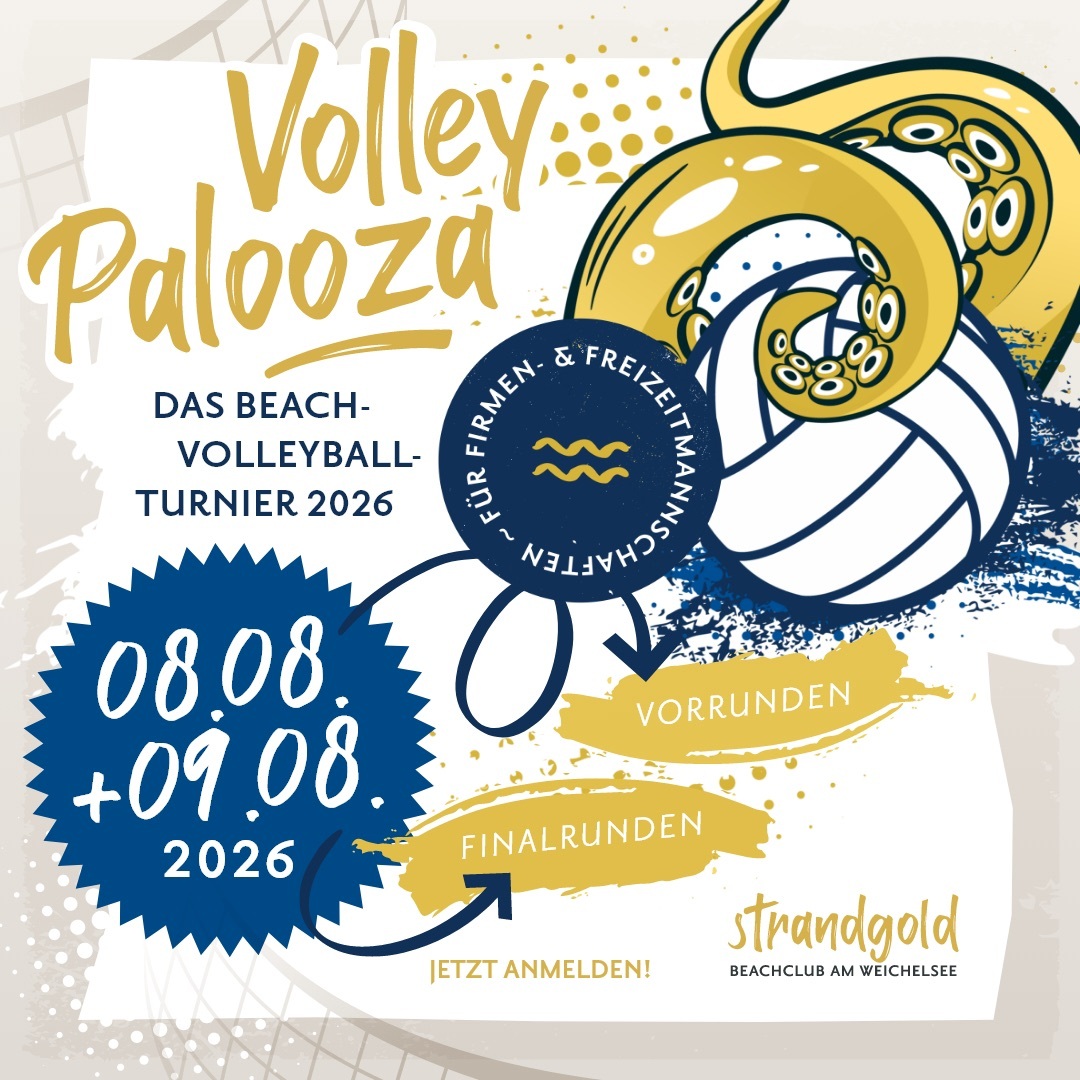 VolleyPalooza - das Volleyballturnier am Weichelsee