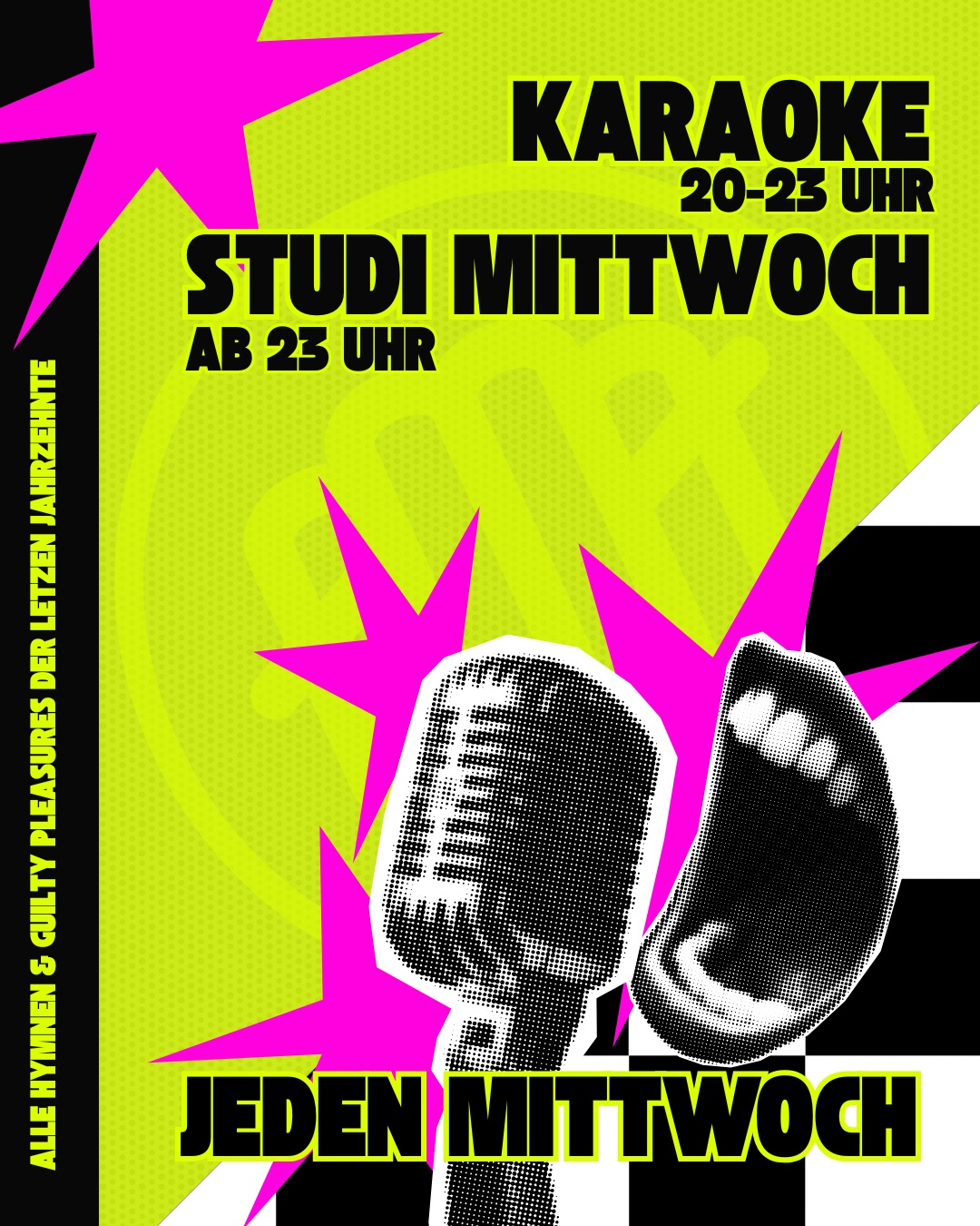 Studi Mittwoch + MIC DROP die Karaokestage
