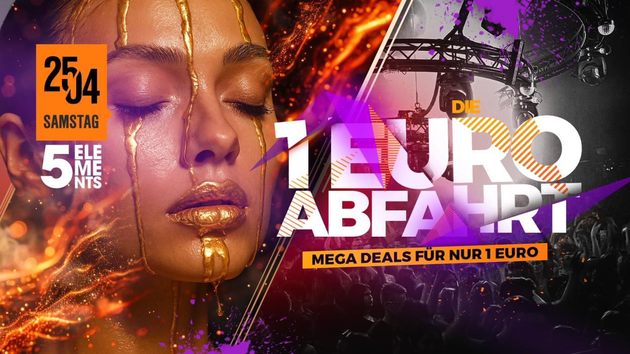1 EURO ABFAHRT - MEGA DEALS FÜR NUR 1€