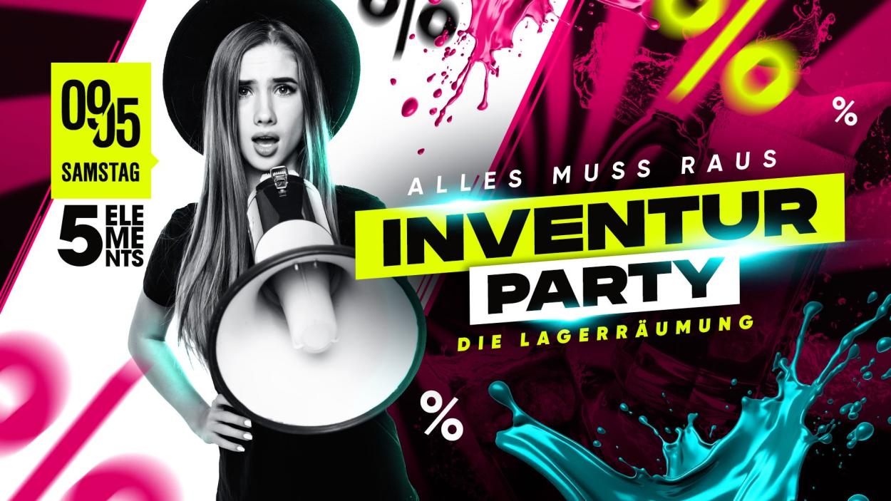 INVENTUR PARTY - ALLES MUSS RAUS - DIE LAGERRÄUMUNG 2026 