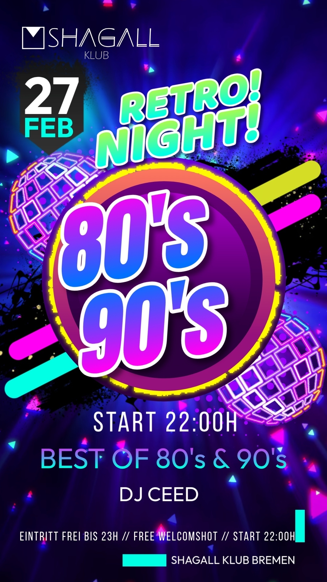RETRO! 80’s & 90’s