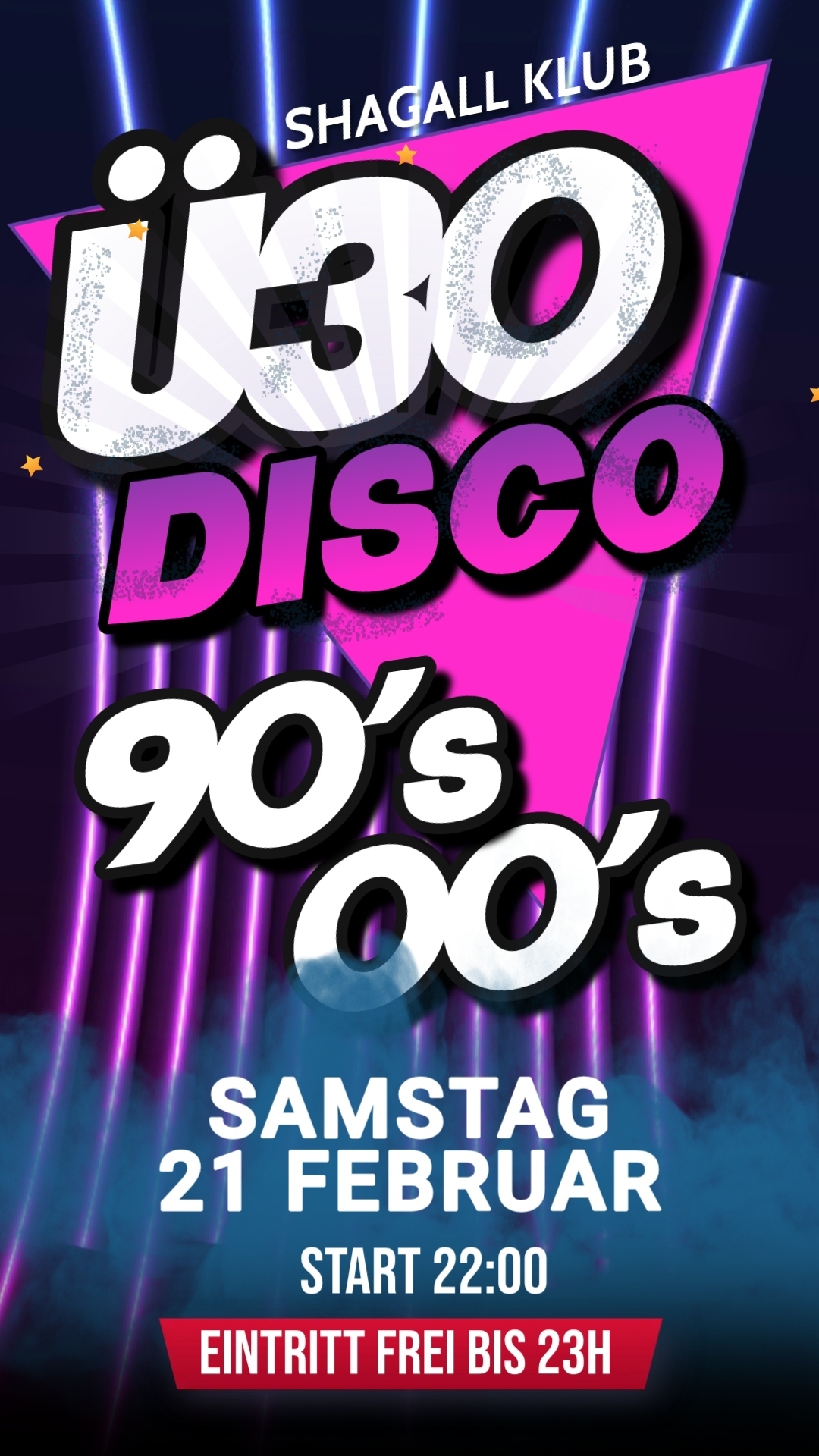 Ü30 Disco 90's & 00's Party