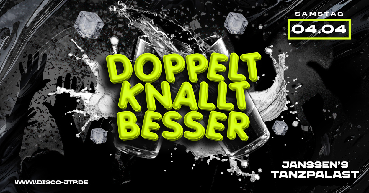 DOPPELT KNALLT BESSER 