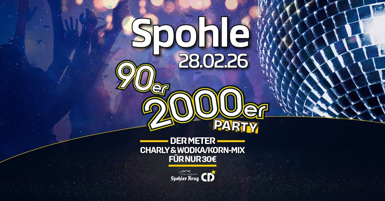 Spohle 90er/2000er Party