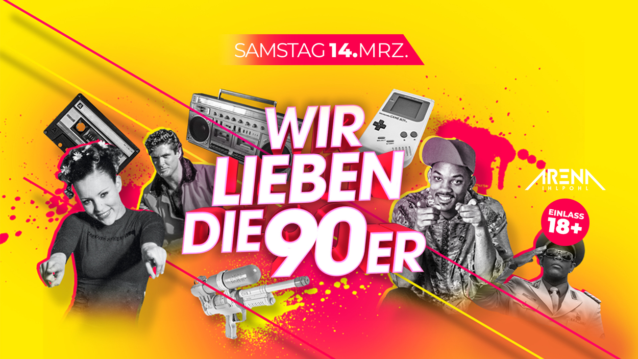 WIR LIEBEN DIE 90ER - 3 AREAS