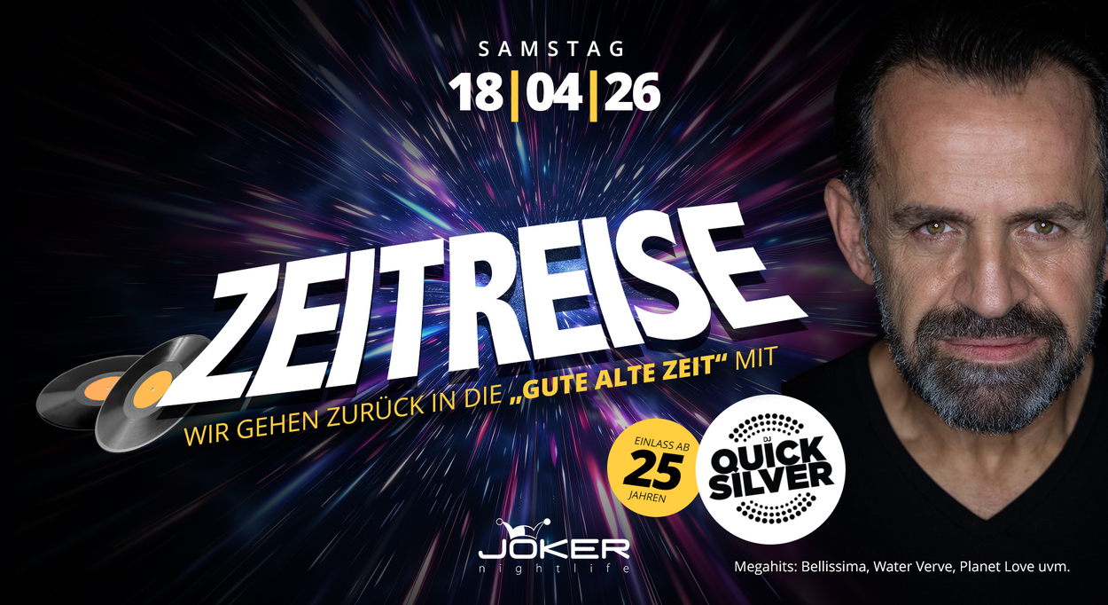 Ü25 Party / DJ Quicksilver live