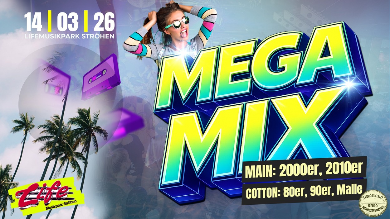 MEGAMIX - WIR FEIERN DURCH 4 JAHRZEHNTE 