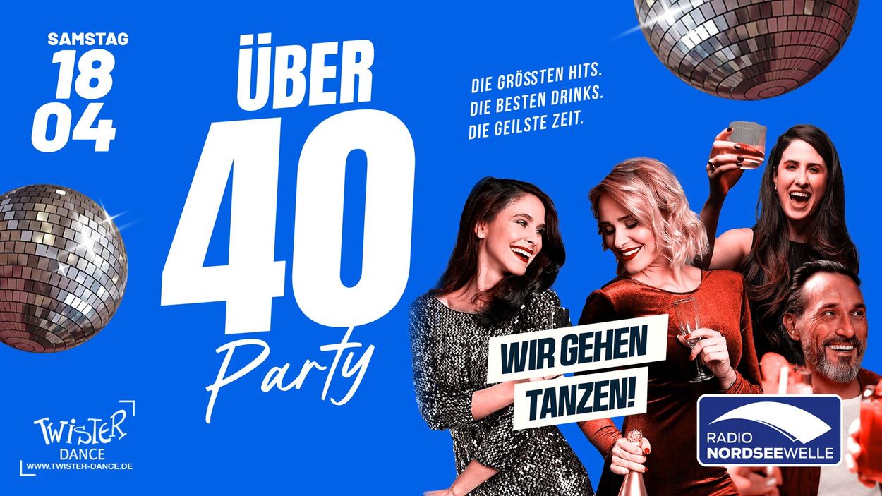 DIE Ü40-PARTY IM TWISTER! 