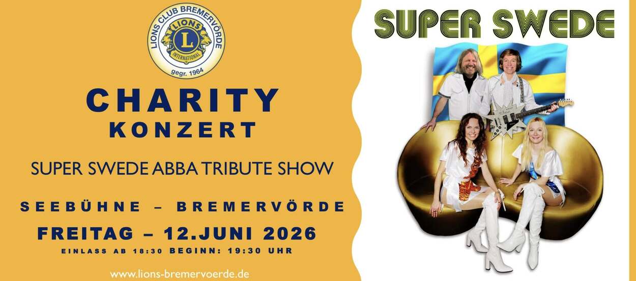 25. Lions Charity OpenAir mit ABBA Coverband
