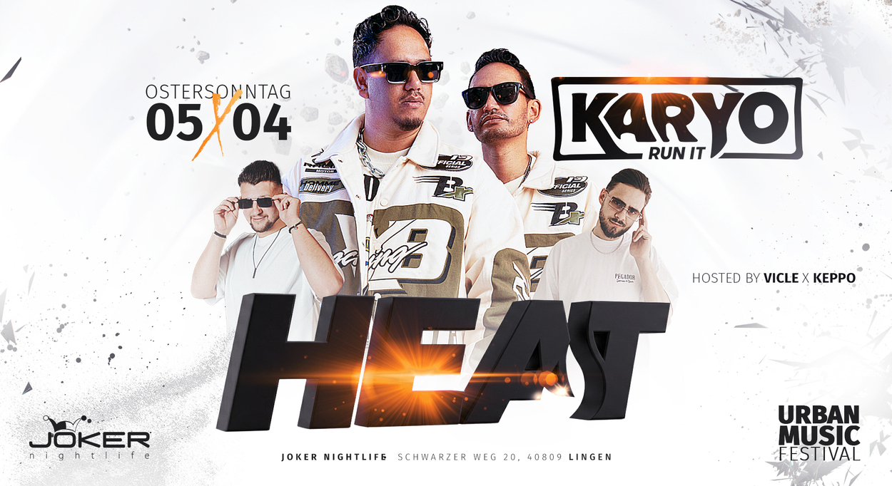 HEAT - Urban Music Festival // KARYO live