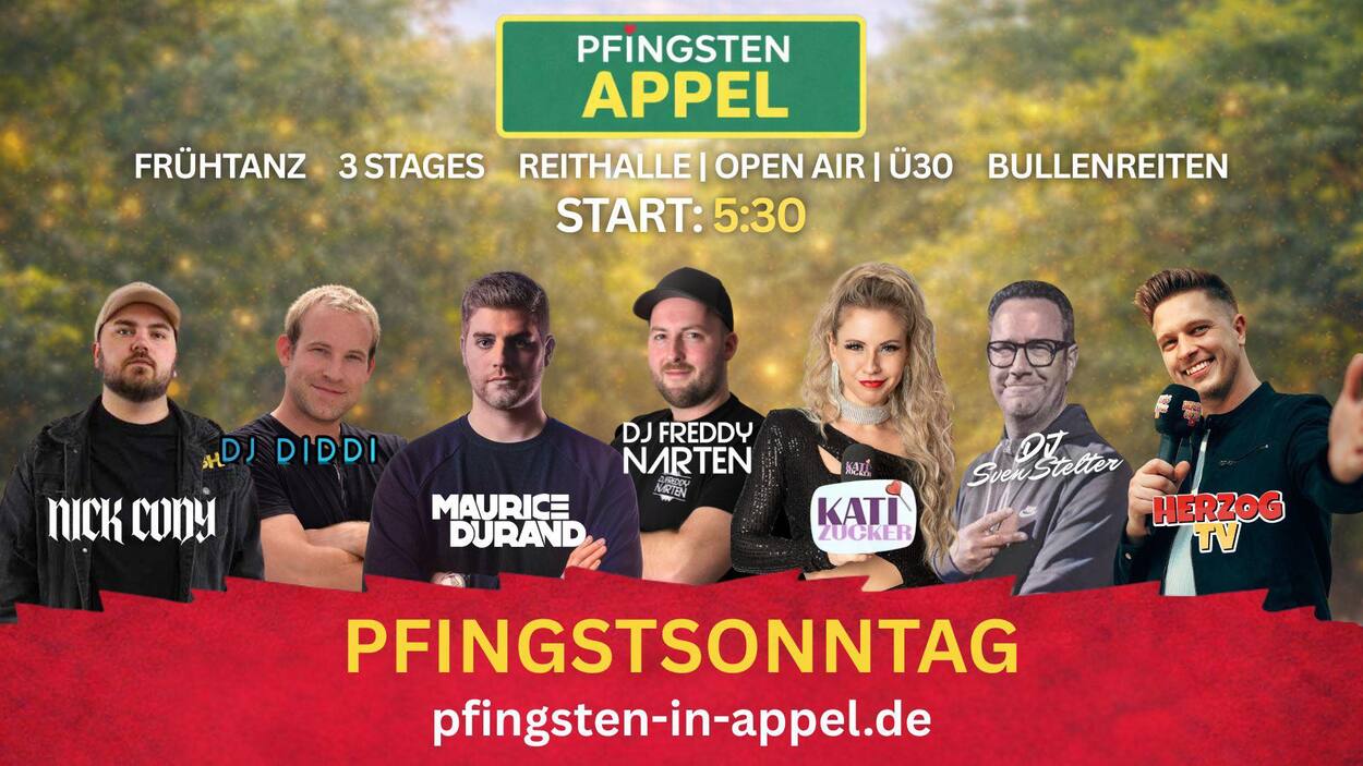Pfingsten in Appel 2026