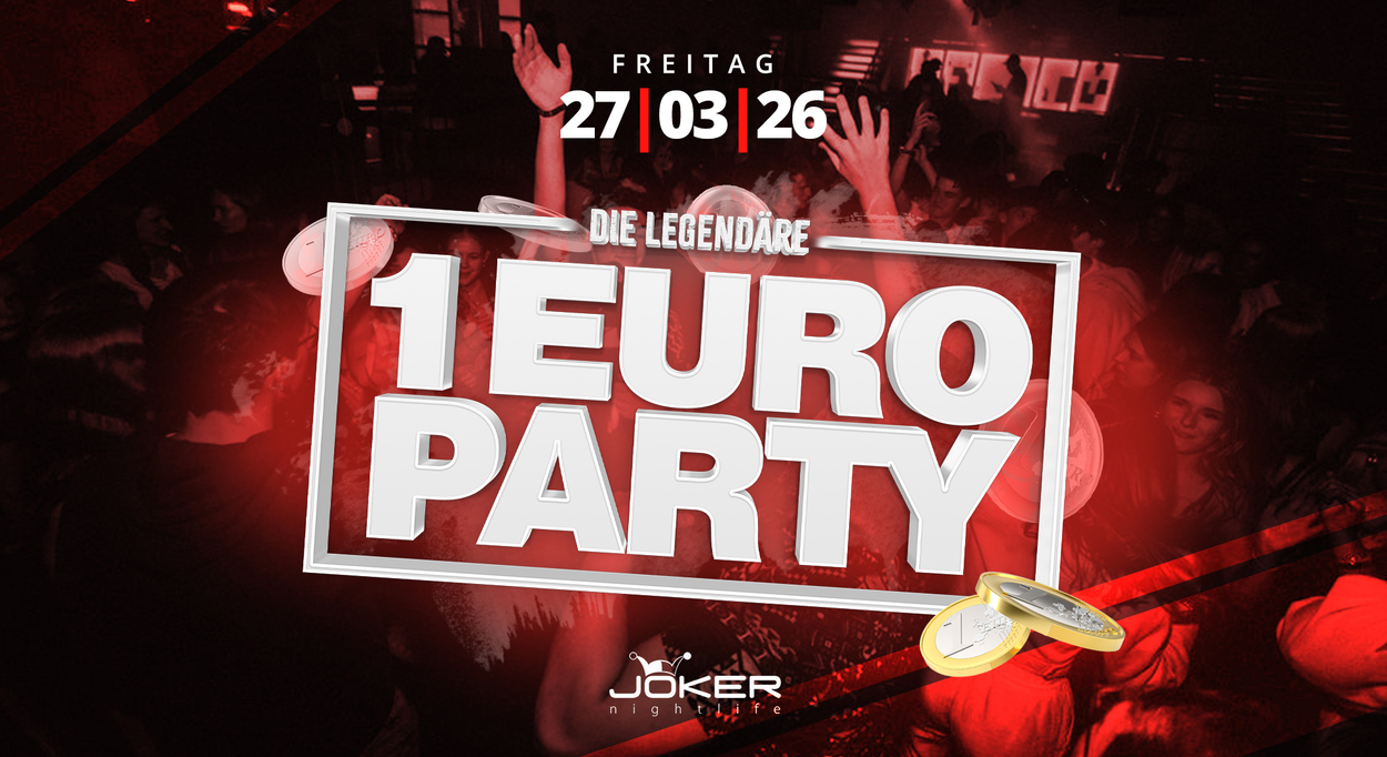 Die legendäre 1€ Party