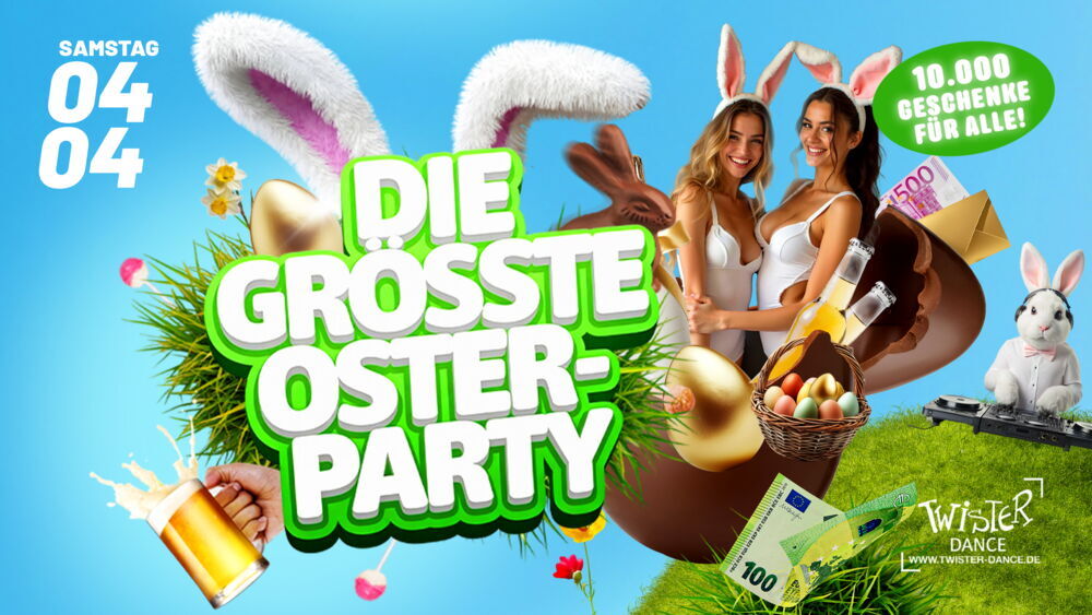 DIE GRÖSSTE OSTER-PARTY