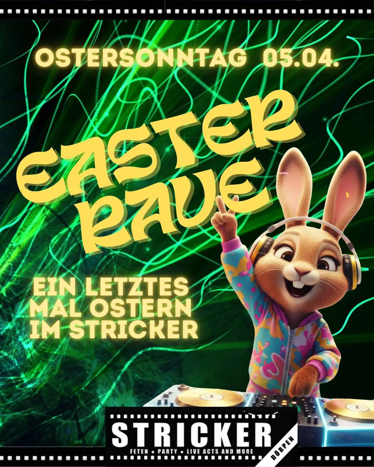 EASTER RAVE-Party - Szenenight