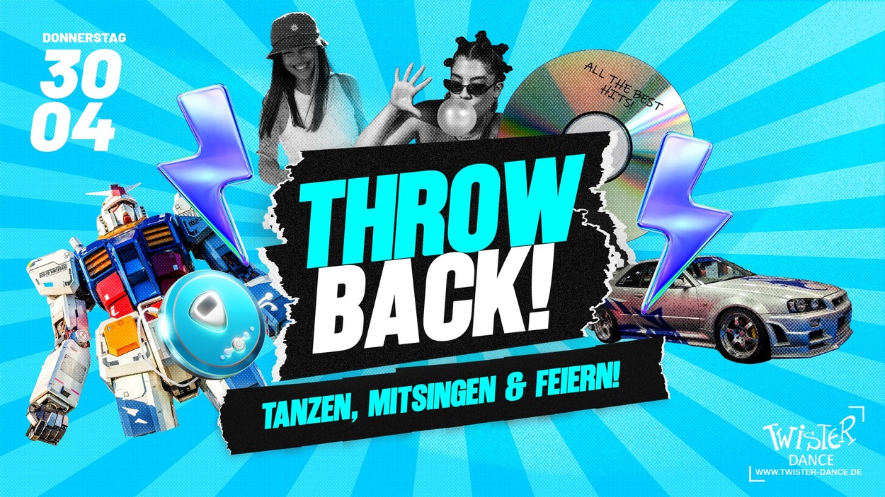 THROWBACK: DIE 90S &amp; 00ER PARTY! [TANZ IN DEN MAI]