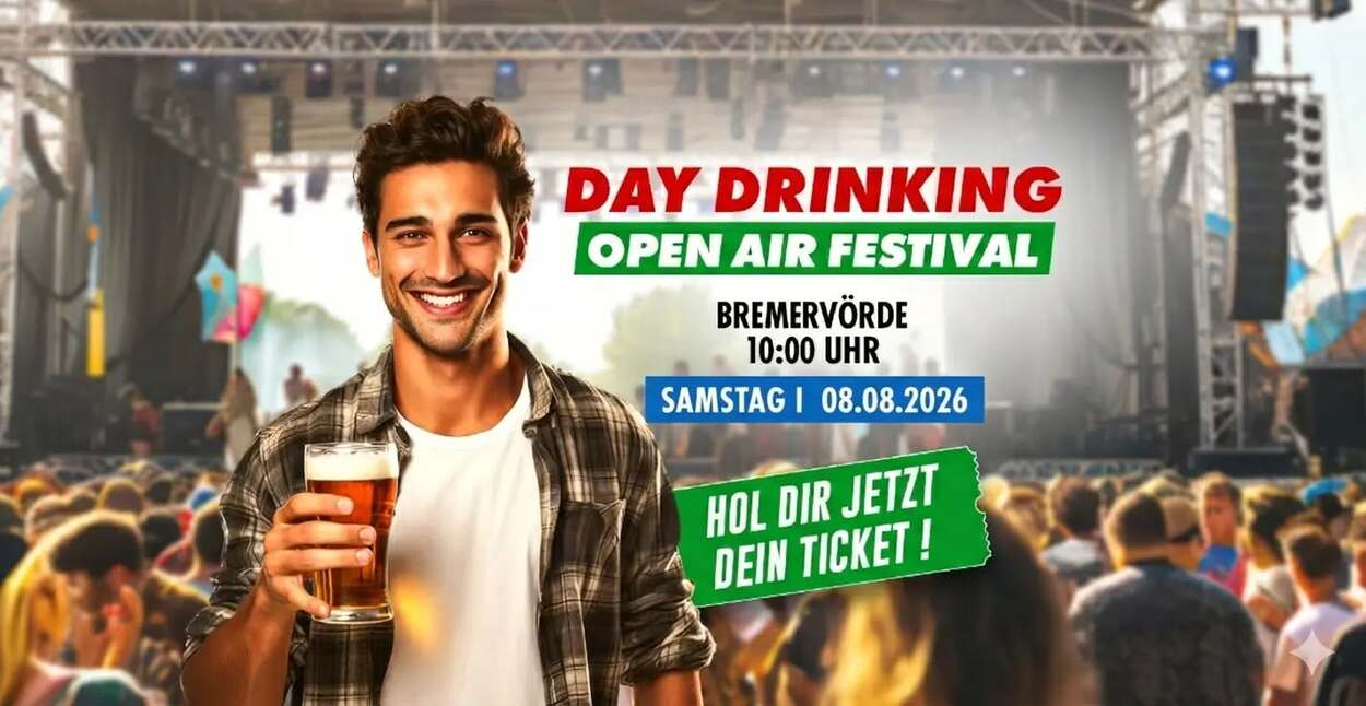 DAY DRINKING OPEN AIR FESTIVAL 2026