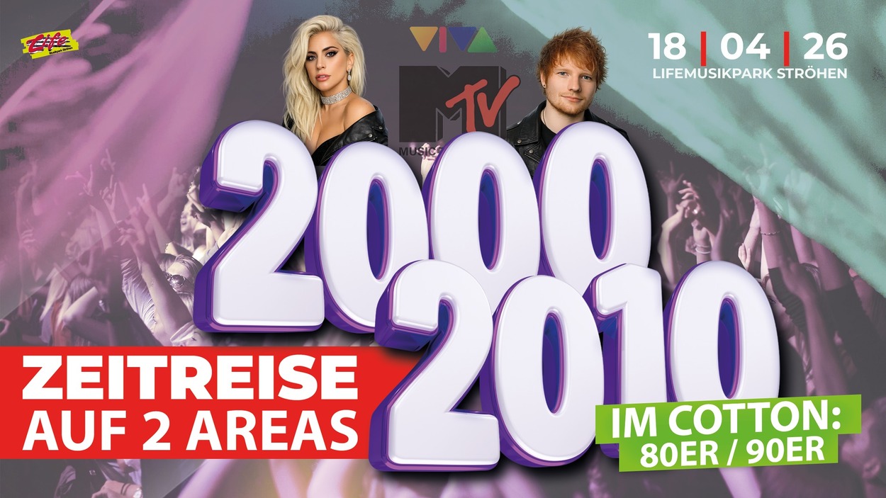 Wir feiern 2000-2010 und die 90er im COTTON